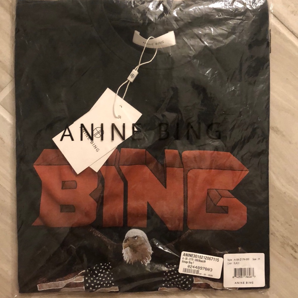 NWT ANINE BING Vintage Bing Tee